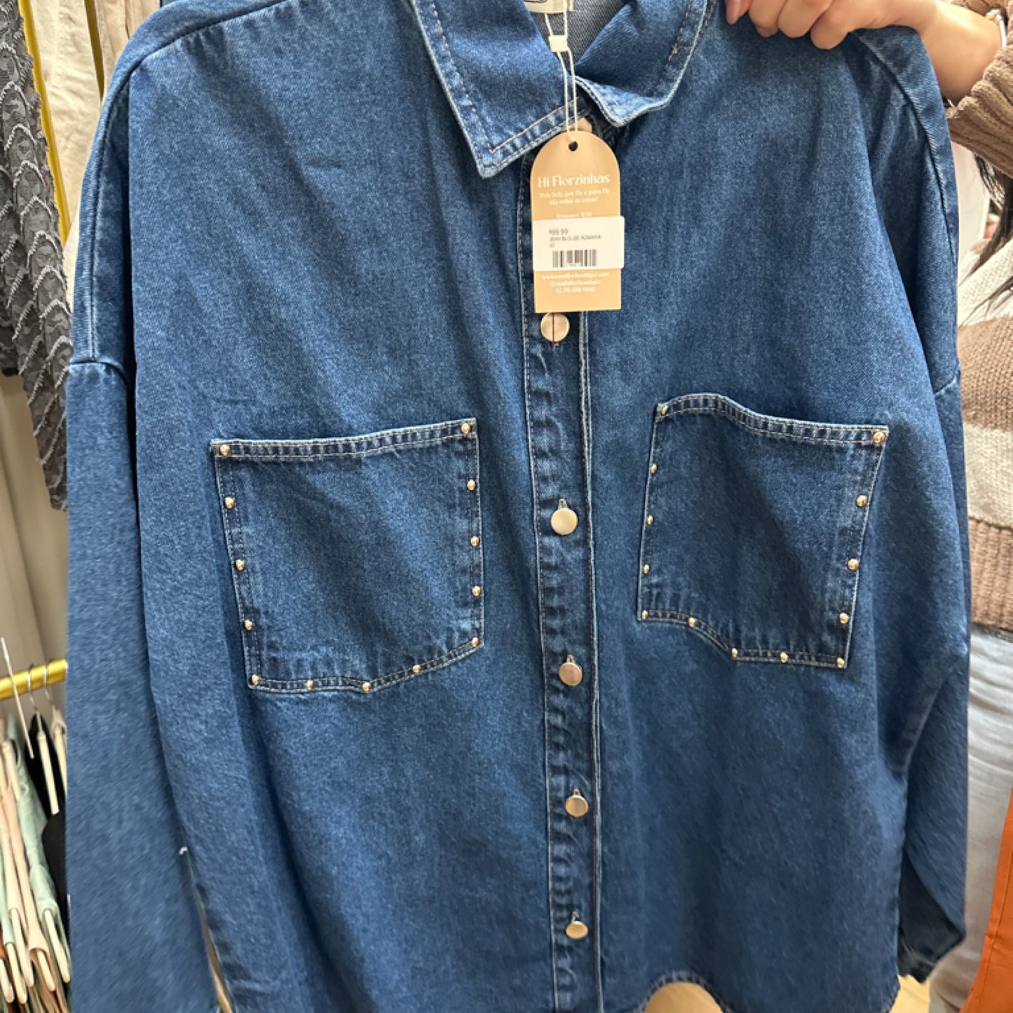 JEANS BLOUSE ROMANA